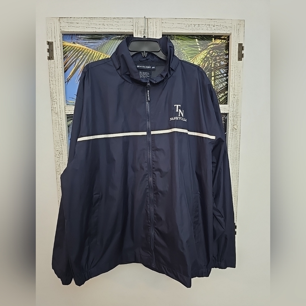 Beacon Point mens jacket sz 2xl Navy